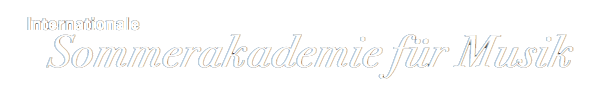 Internationale Sommerakademie Logo